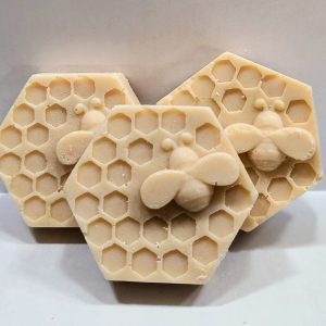 Hexagon Bee Print Soap