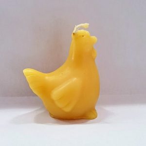 Hen Beeswax Candle